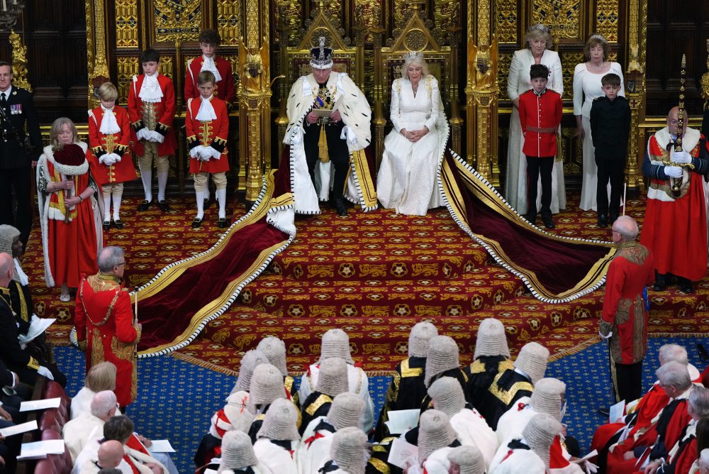 Prejav britského kráľa v parlamente