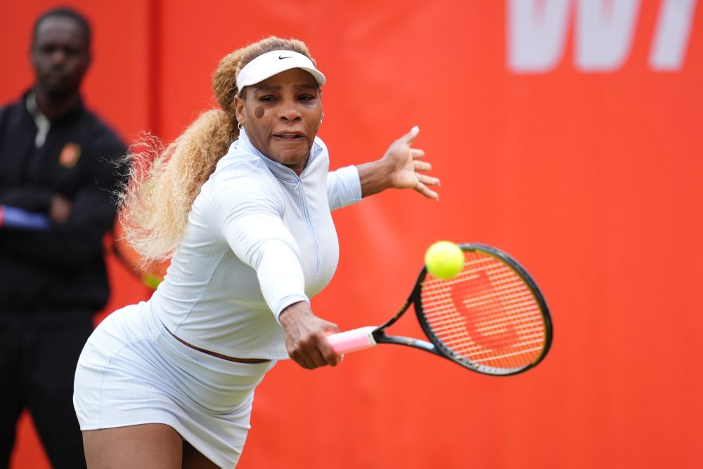 Američanka Serena Williamsová na tréningu