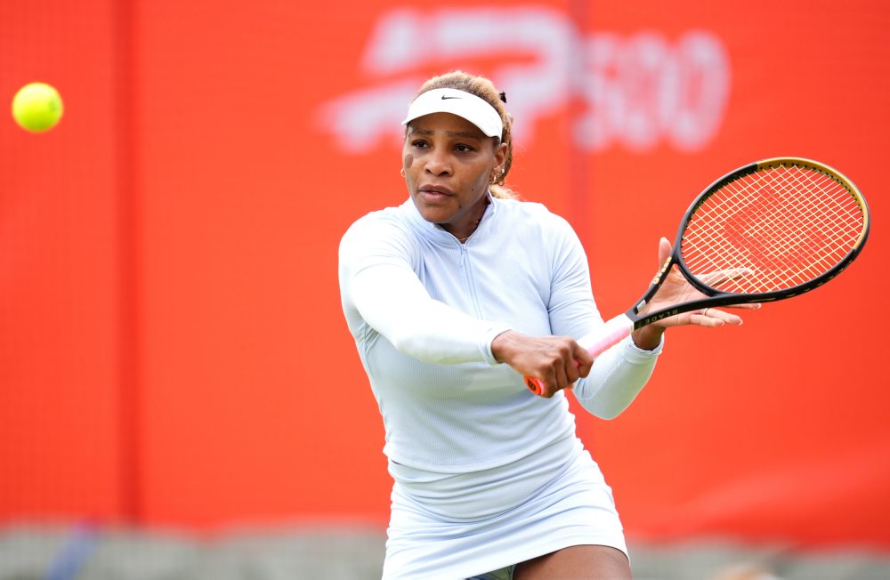 Američanka Serena Williamsová na tréningu
