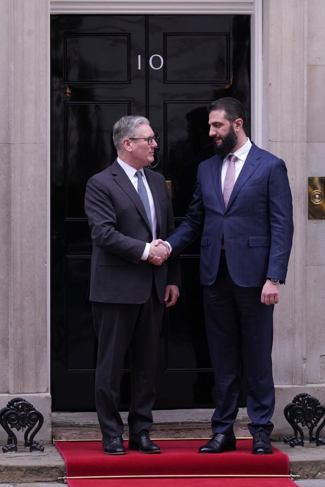 Sýrsky prezident v Británii 