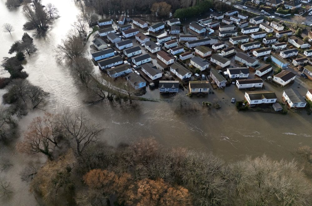 Povodne na severovýchode Anglicka 