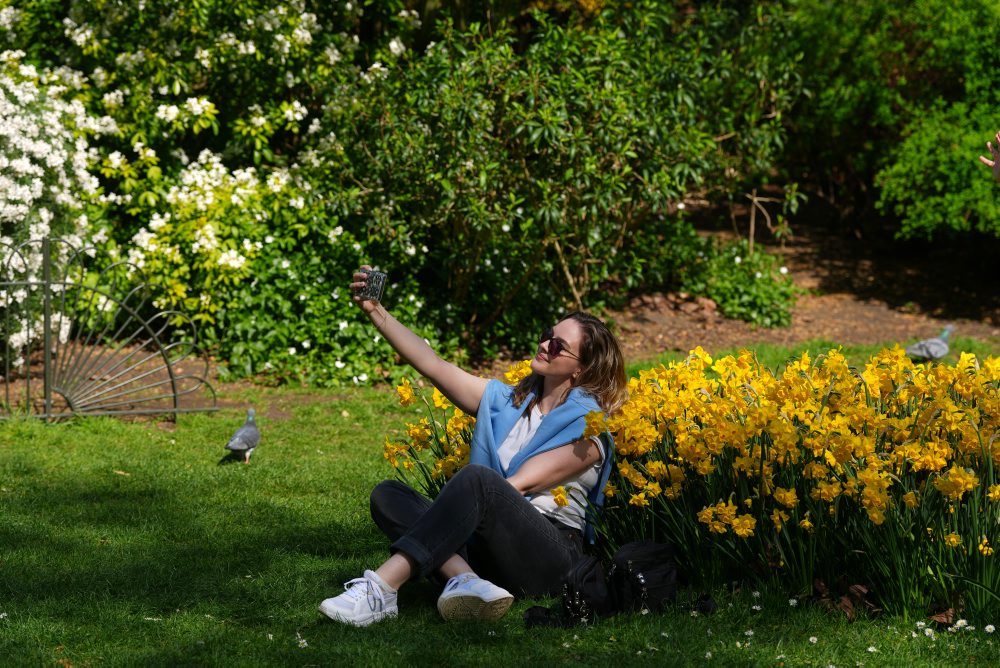 Slnečné počasie v Londýne 