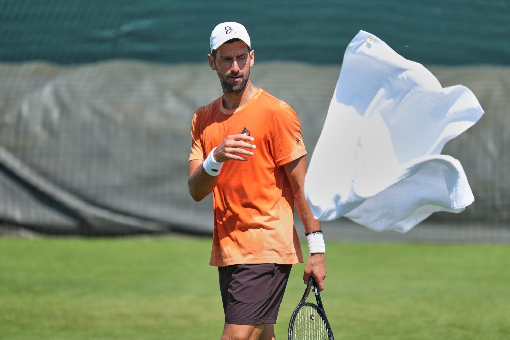 srbský tenista Novak Djokovič 