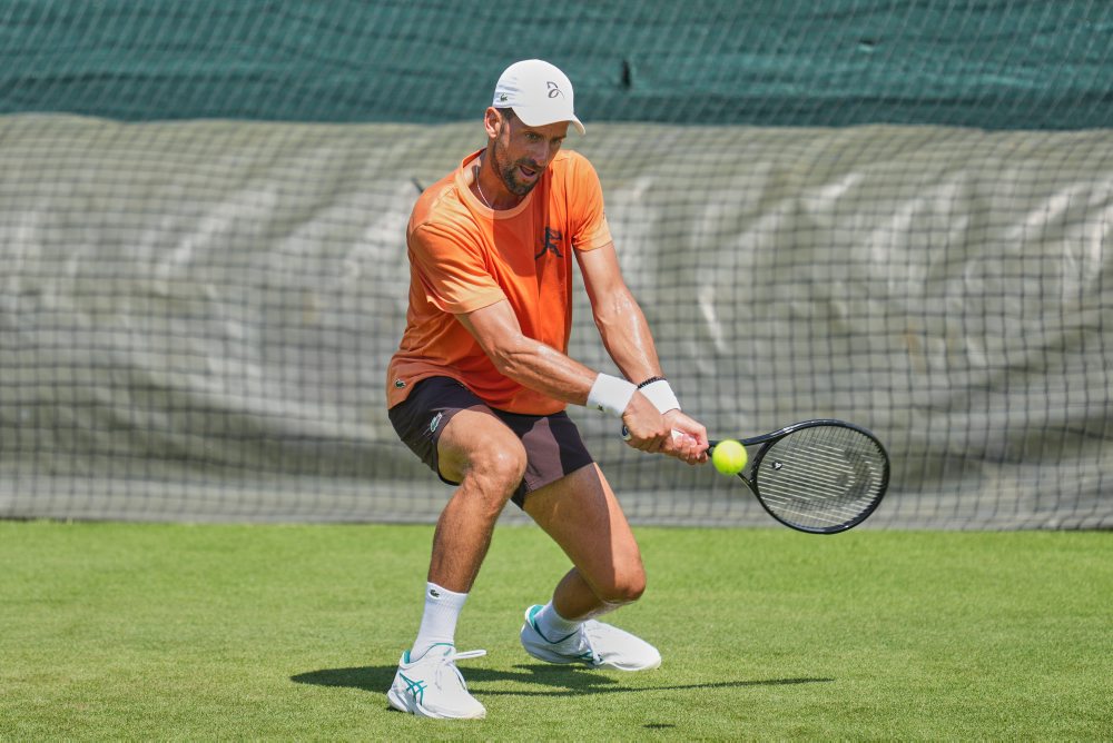 srbský tenista Novak Djokovič 