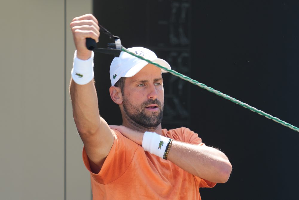 srbský tenista Novak Djokovič 
