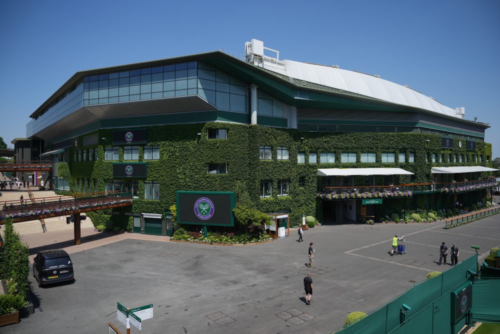 Prípravy na grandslamový turnaj Wimbledon