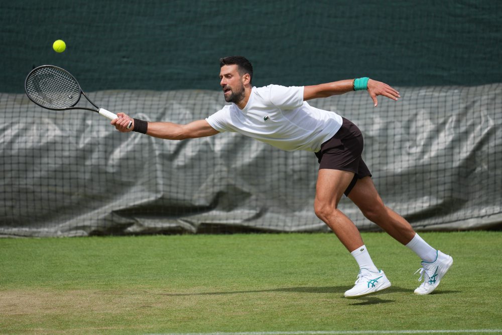 Prípravy na grandslamový turnaj Wimbledon