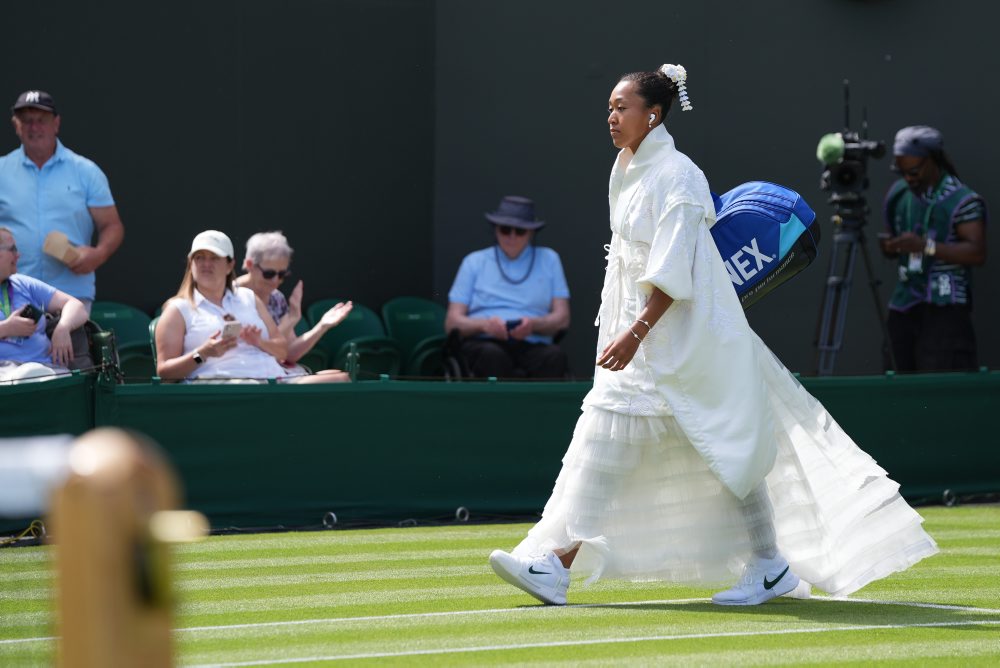 1. kolo vo Wimbledone: Naomi Osaková - Elsa Jacquemotová 