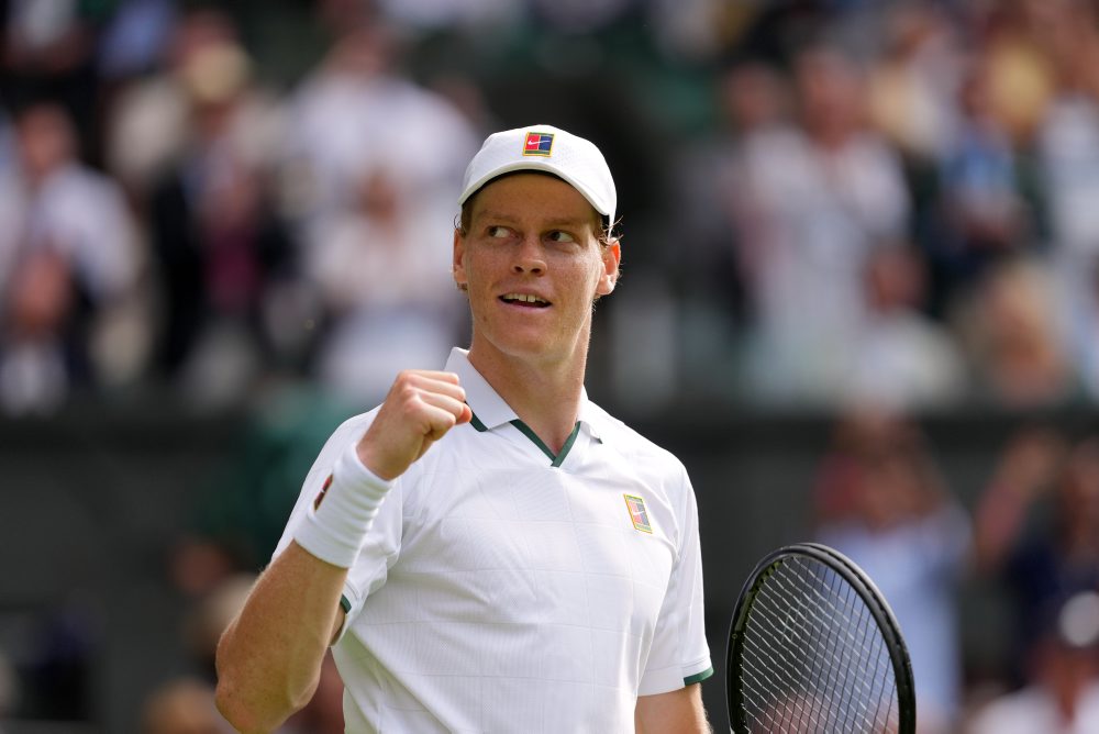 1. kolo vo Wimbledone: Jannik Sinner - Miomir Kecmanovič