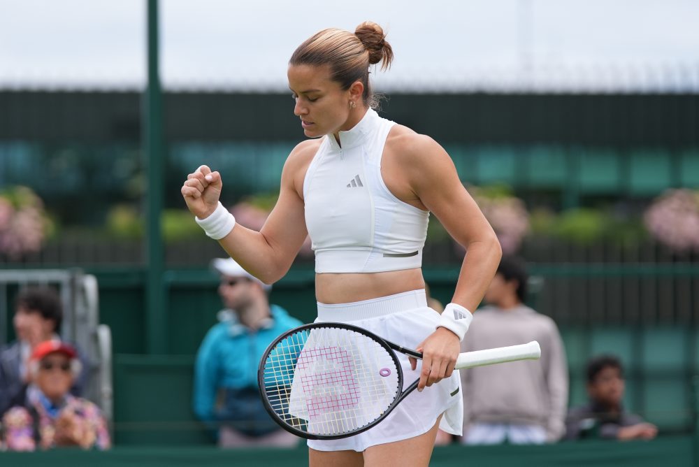 Prvé kolo vo Wimbledone: Maria Sakkariová - Clara Tausonová