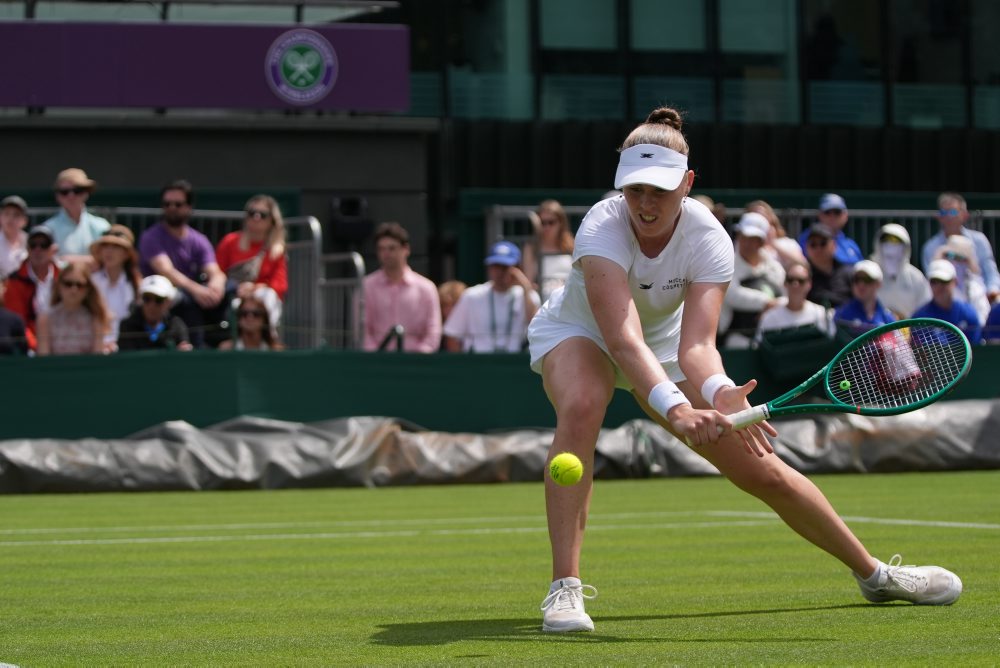 Prvé kolo vo Wimbledone: Talia Gibsonová - Marie Bouzková