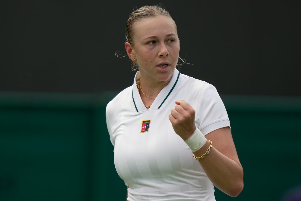 Prvé kolo vo Wimbledone: Amanda Anisimovová - Lina Gjorčesková