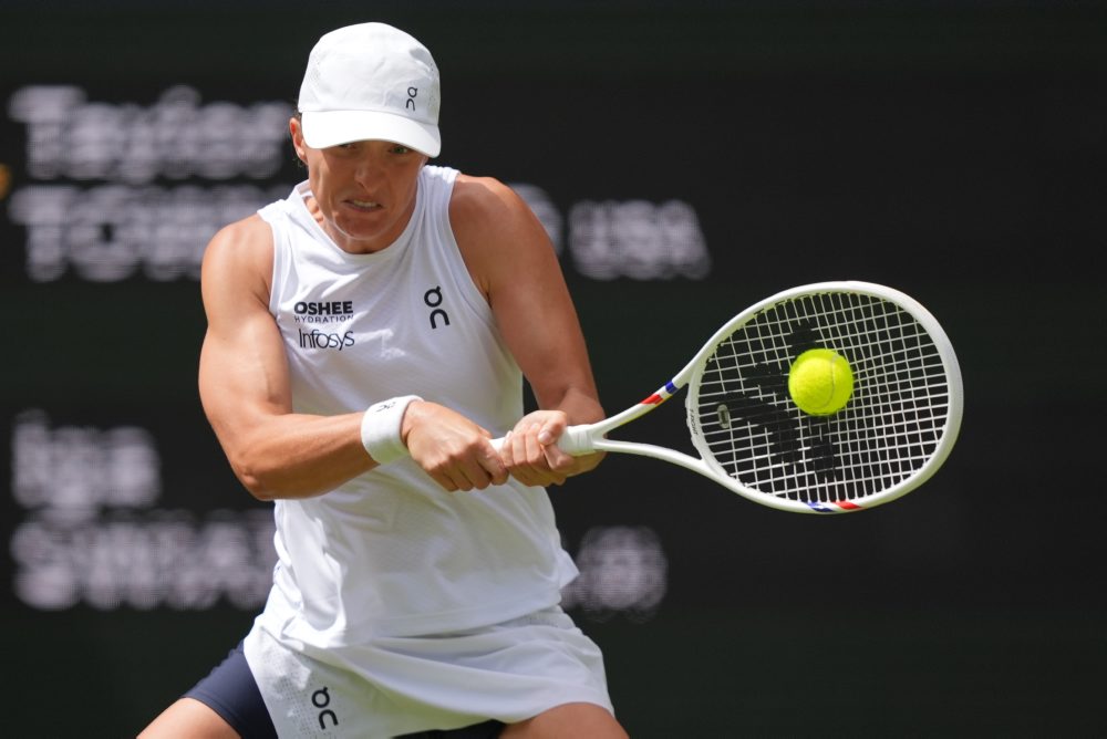 Prvé kolo vo Wimbledone: Taylor Townsendová - Iga Swiateková