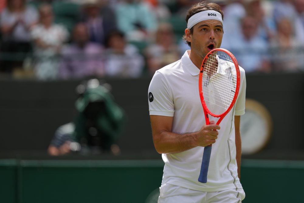 1. kolo vo Wimbledone: Taylor Fritz - Dušan Lajovič 