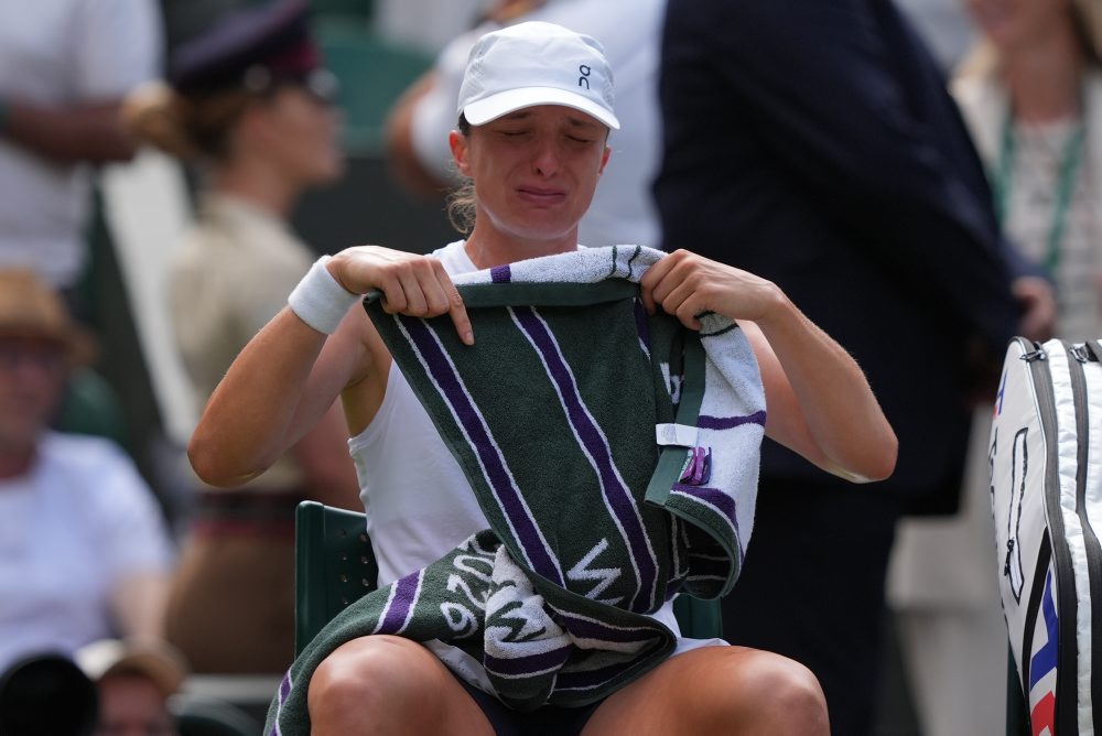 Prvé kolo vo Wimbledone: Taylor Townsendová - Iga Swiateková
