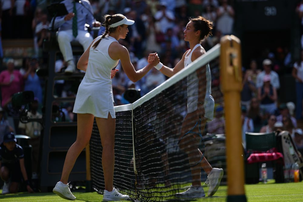 Prvé kolo vo Wimbledone: Jelena Rybakinová (Kaz.-2) - Lois Boissonová (Fr.) 