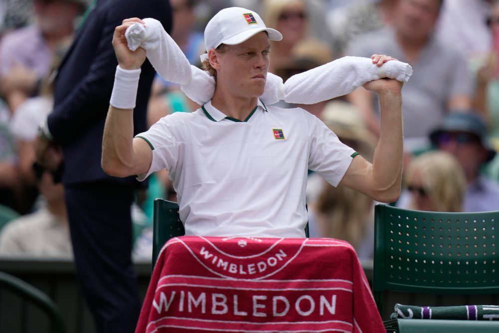 2. kolo vo Wimbledone: Jannik Sinner - Nuno Borges 