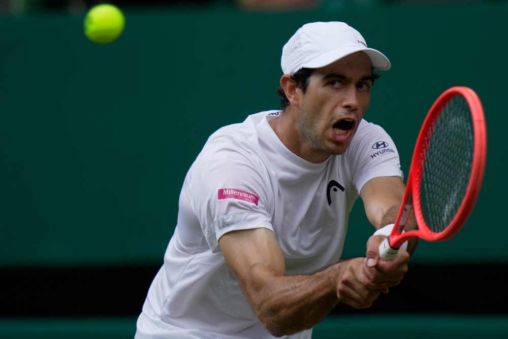 2. kolo vo Wimbledone: Jannik Sinner - Nuno Borges 