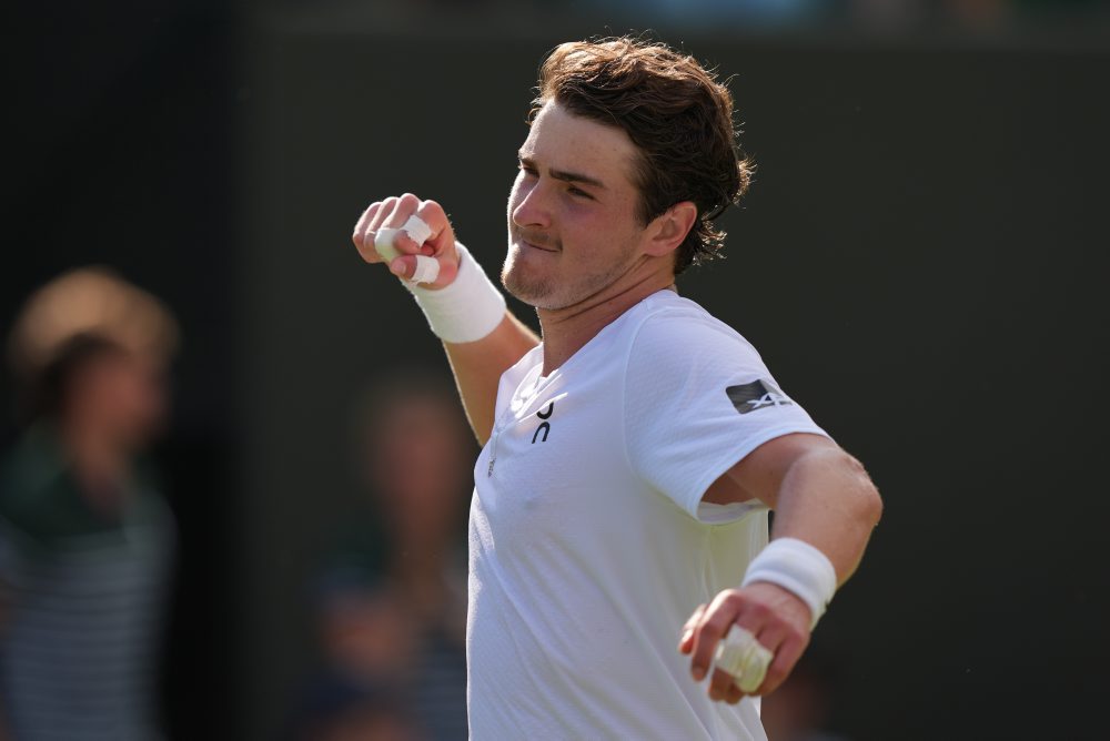 2. kolo vo Wimbledone: Joao Fonseca (Braz.-24) - Jesper De Jong (Hol.)