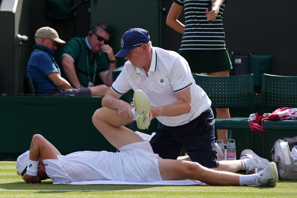 2. kolo vo Wimbledone: Joao Fonseca - Jesper De Jong 