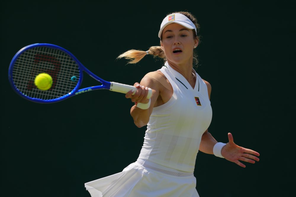 Tretie kolo vo Wimbledone: Anna Kalinská - Belinda Benčičová