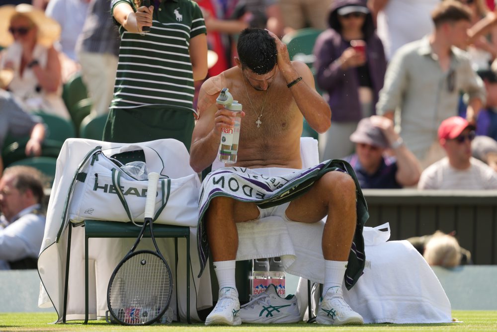 3. kolo vo Wimbledone: Novak Djokovič - Arthur Rinderknech