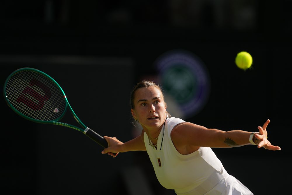 Tretie kolo vo Wimbledone: Arina Sobolenková (Biel.-1) - Jelena Ostapenková (Lot.)