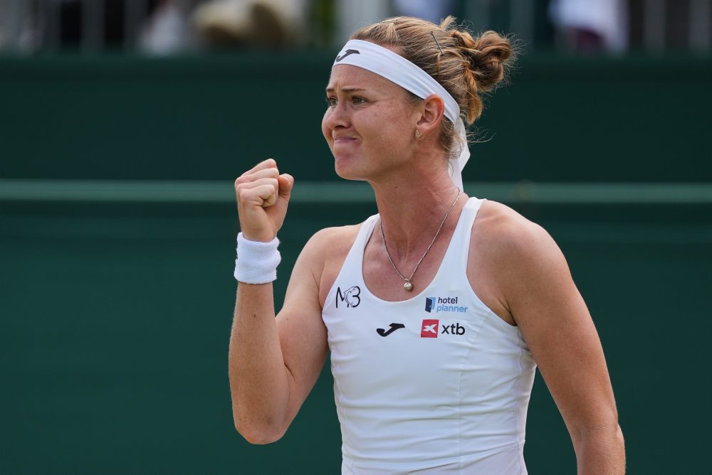 3. kolo vo Wimbledone: Marie Bouzková - Ľudmila Samsonovová