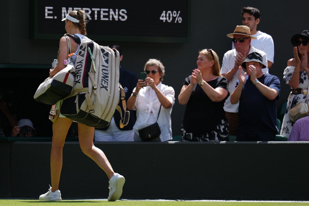 3. kolo vo Wimbledone: Jelena Rybakinová - Elise Mertensová 