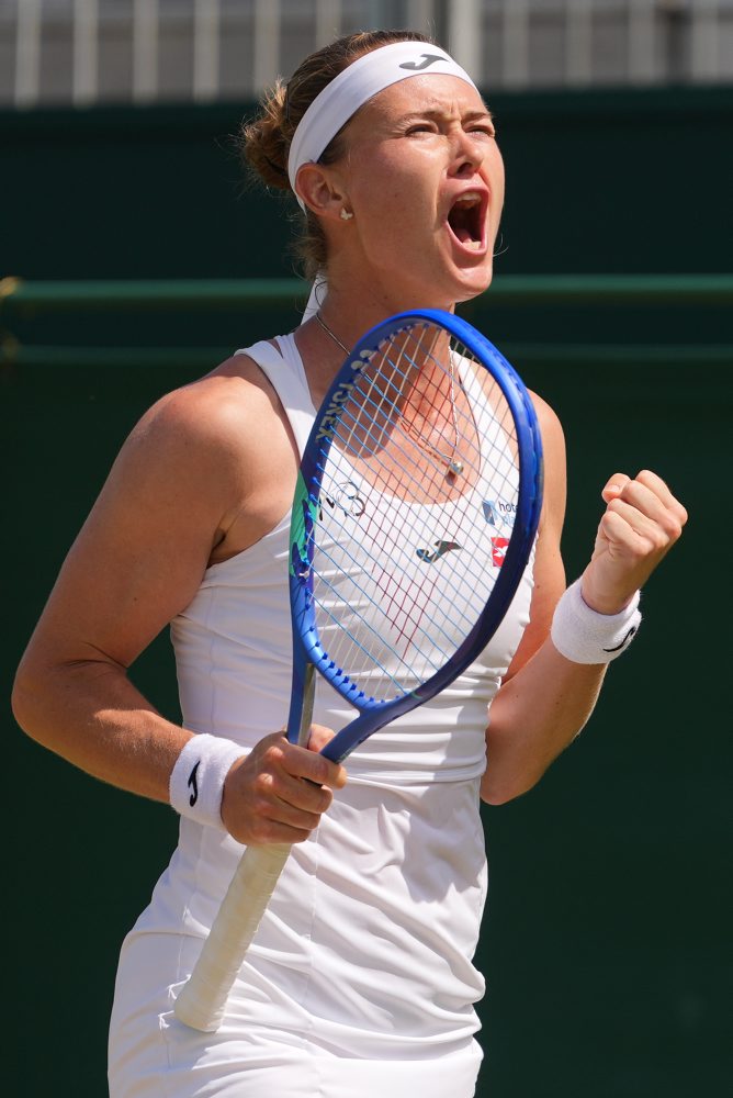 3. kolo vo Wimbledone: Marie Bouzková - Ľudmila Samsonovová