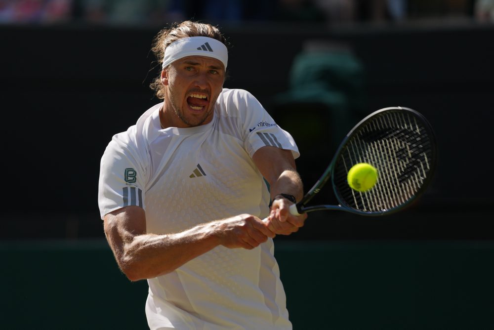 3. kolo vo Wimbledone: Alexander Zverev - Marcos Giron