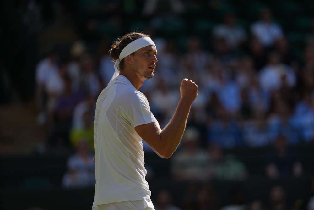 3. kolo vo Wimbledone: Alexander Zverev - Marcos Giron