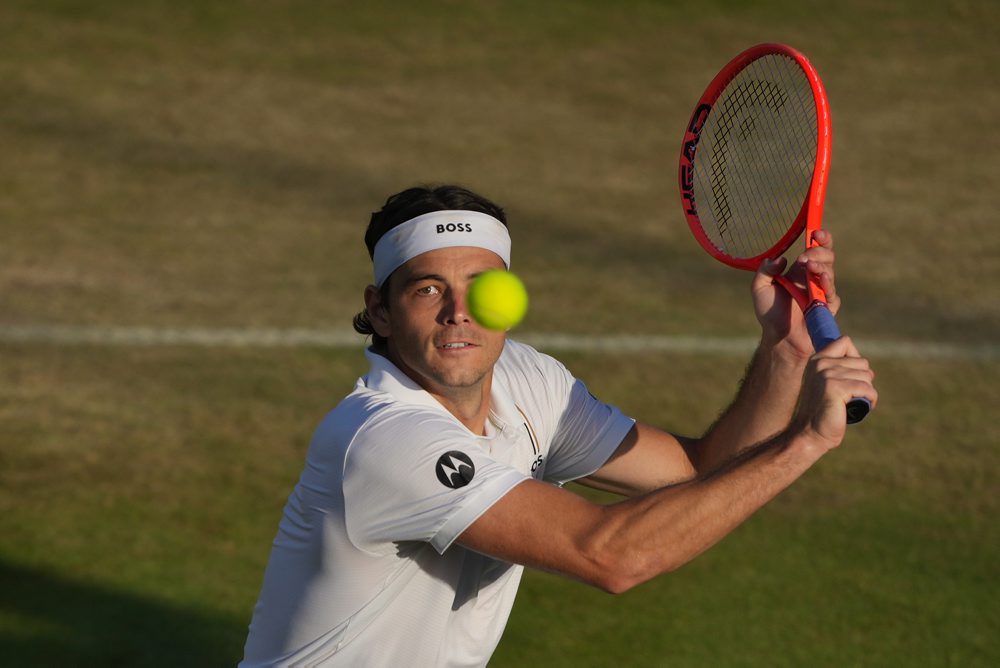 3. kolo vo Wimbledone: Taylor Fritz - Lorenzo Sonego