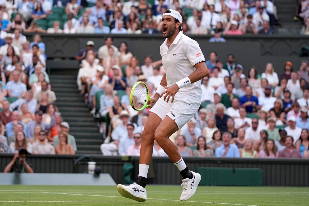 3. kolo vo Wimbledone: Grigor Dimitrov - Matteo Berrettini