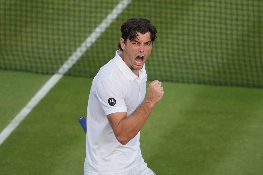 3. kolo vo Wimbledone: Taylor Fritz - Lorenzo Sonego