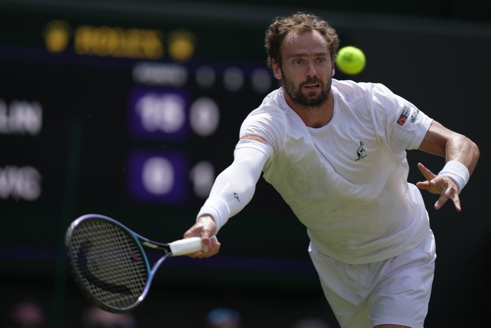 Osemfinále vo Wimbledone: Novak Djokovič - Roman Saffiulin