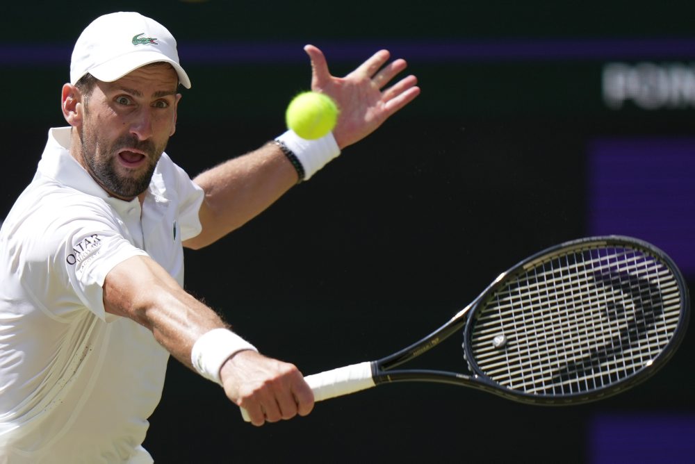 Osemfinále vo Wimbledone: Novak Djokovič - Roman Saffiulin