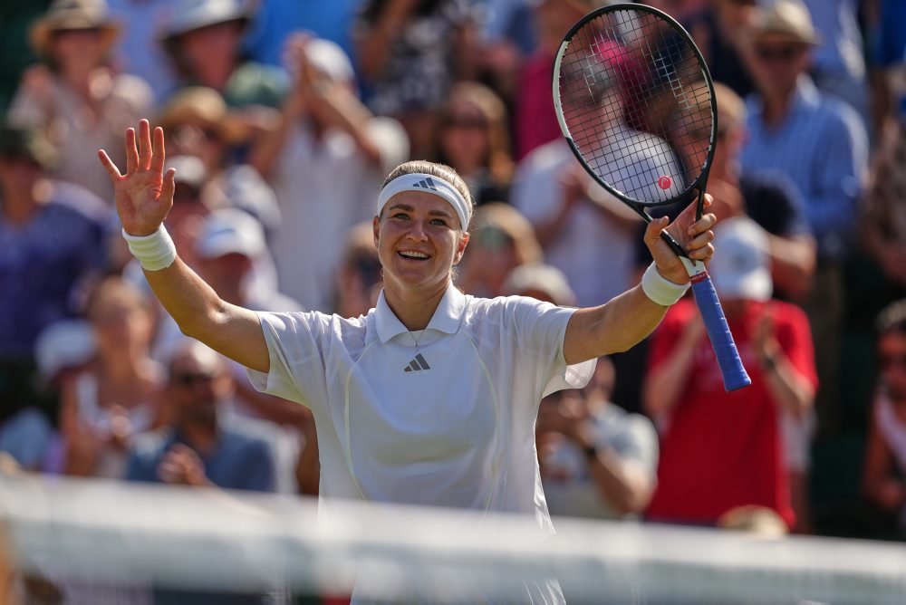 Osemfinále vo Wimbledone: Karolína Muchová - Barbora Krejčíková