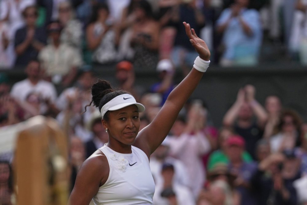 Osemfinále vo Wimbledone: Naomi Osaková - Arina Sobolenková