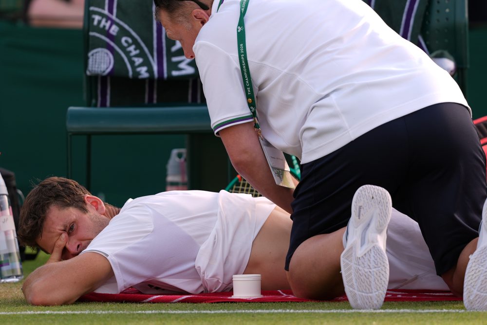 Osemfinále vo Wimbledone: Hubert Hurkacz - Jan-Lennard Struff