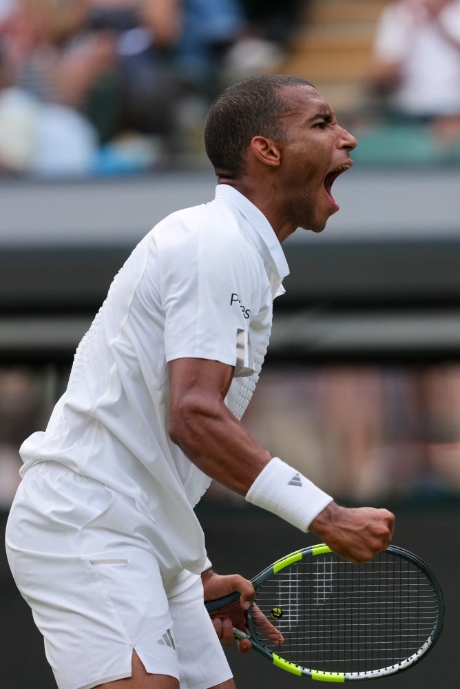 Osemfinále vo Wimbledone: Felix Auger-Aliassime - Alejandro Davidovich Fokina