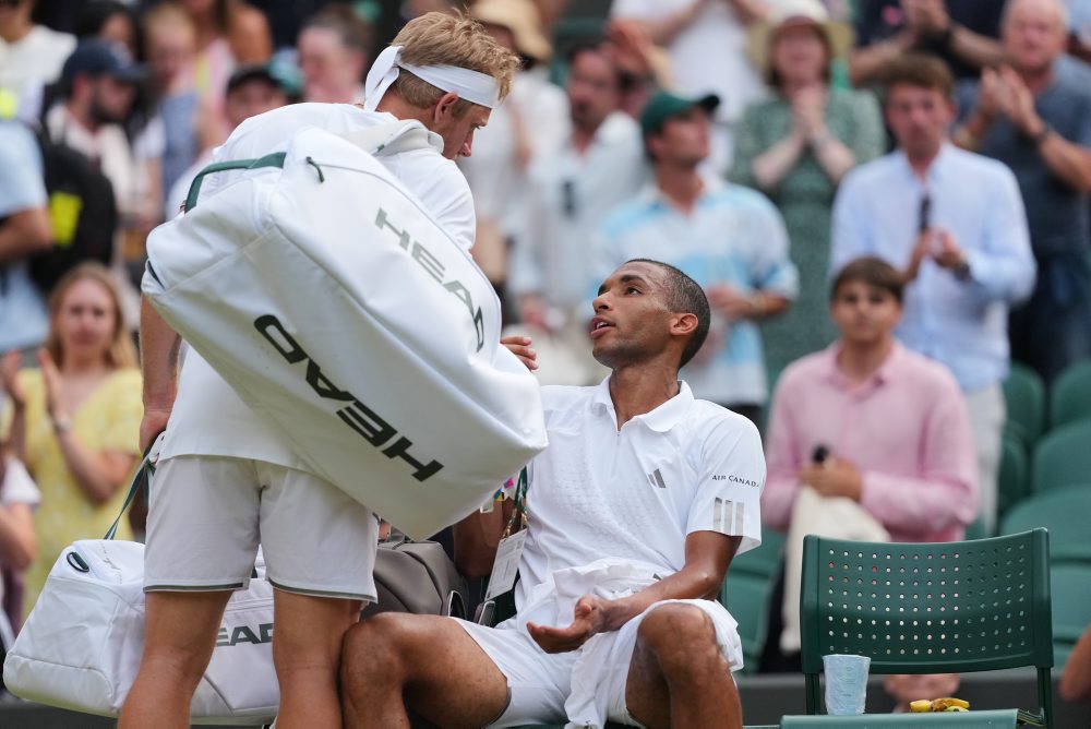 Osemfinále vo Wimbledone: Felix Auger-Aliassime - Alejandro Davidovich Fokina