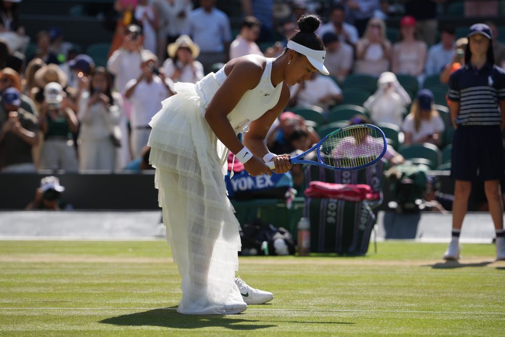 Štvrťfinále vo Wimbledone: Naomi Osaková - Karolína Muchová
