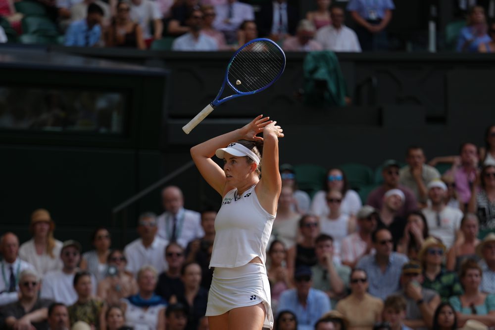 Semifinále vo Wimbledone: Linda Nosková - Marta Kosťuková