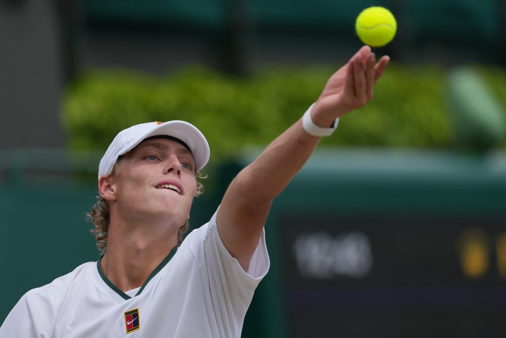 Semifinále dvojhry juniorov vo Wimbledone: Cruz Hewitt - Thijs Boogaard