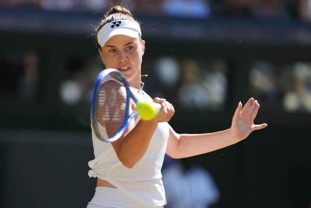 Finále ženskej dvojhry vo Wimbledone: Karolína Muchová - Linda Nosková