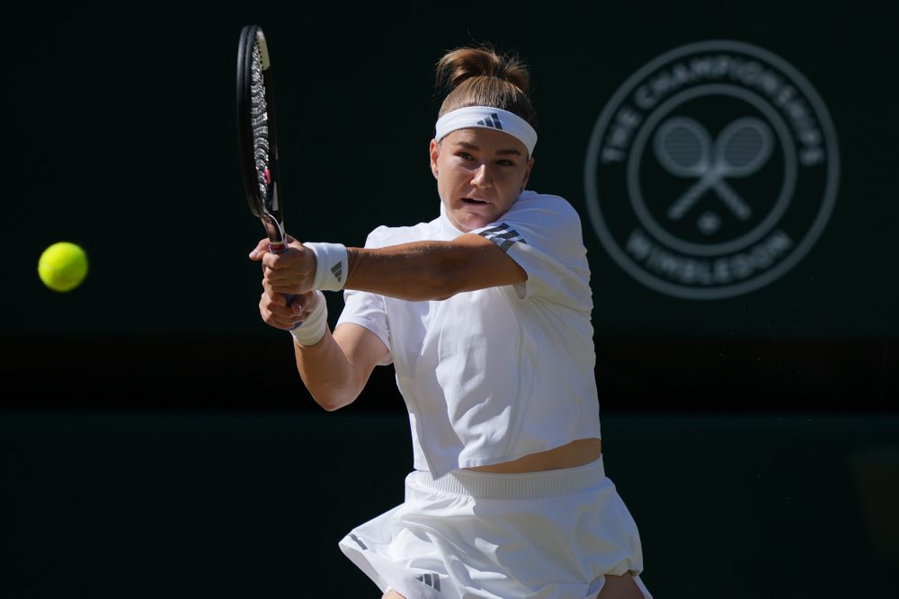 Finále ženskej dvojhry vo Wimbledone: Karolína Muchová - Linda Nosková