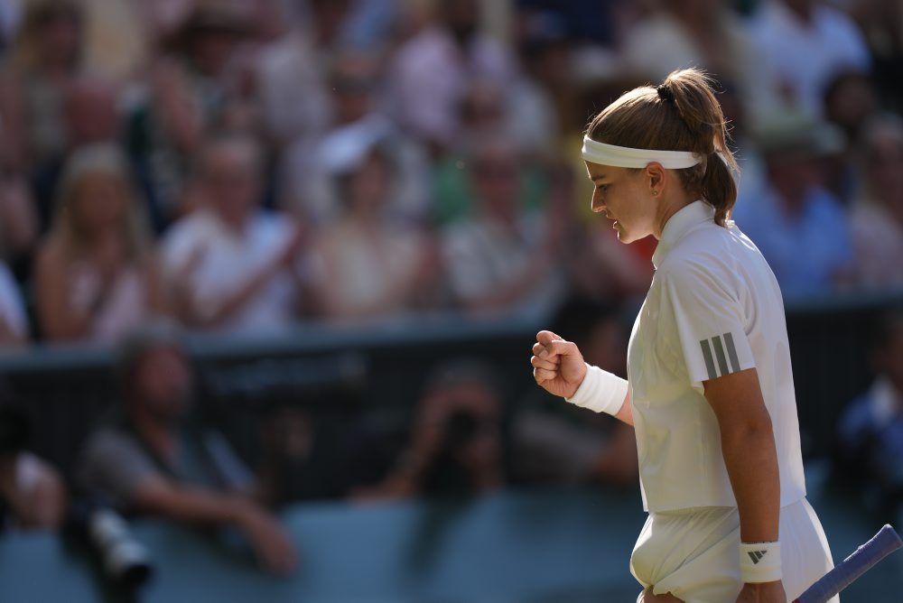 Finále ženskej dvojhry vo Wimbledone: Karolína Muchová - Linda Nosková