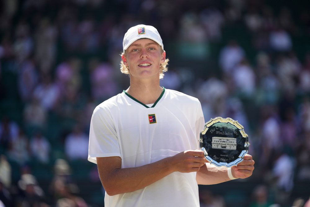Finále juniorskej dvojhry vo Wimbledone: Jordan Lee - Cruz Hewitt 