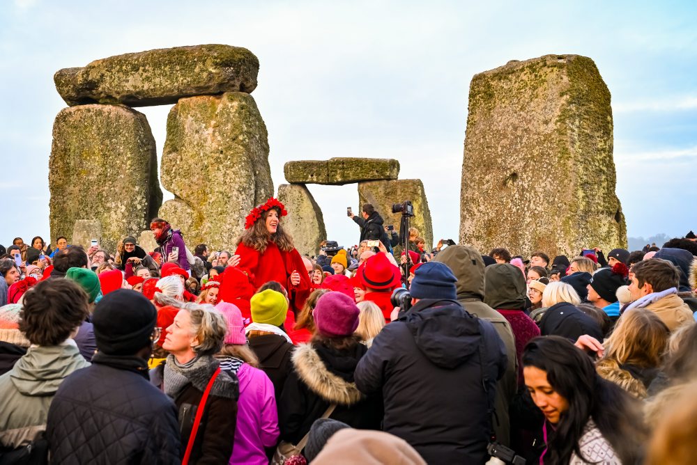 Oslavy zimného slnovratu v Británii 